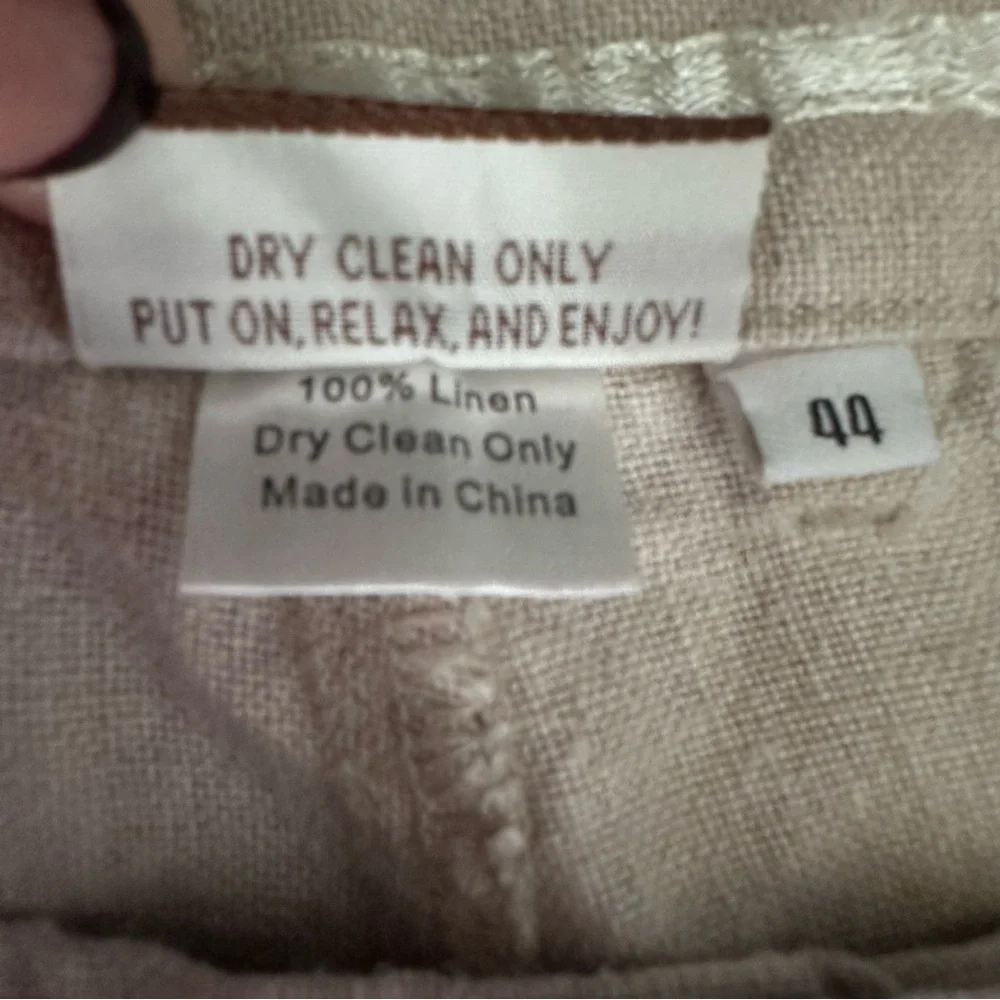 Island Importer Men’s Linen Pants Size 40